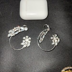 Antique ear-wrap earrings